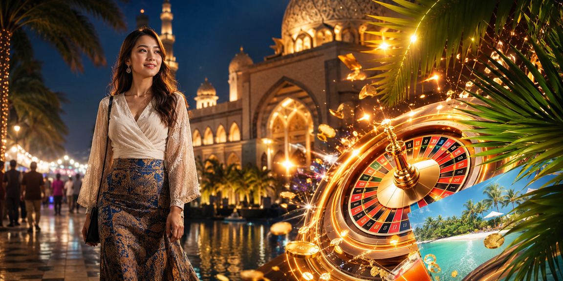 Paparan meja roulette kasino langsung gaya Malaysia di Putrajaya dengan antara muka pertaruhan profesional